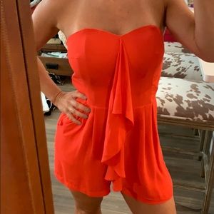 Red/ Orange romper